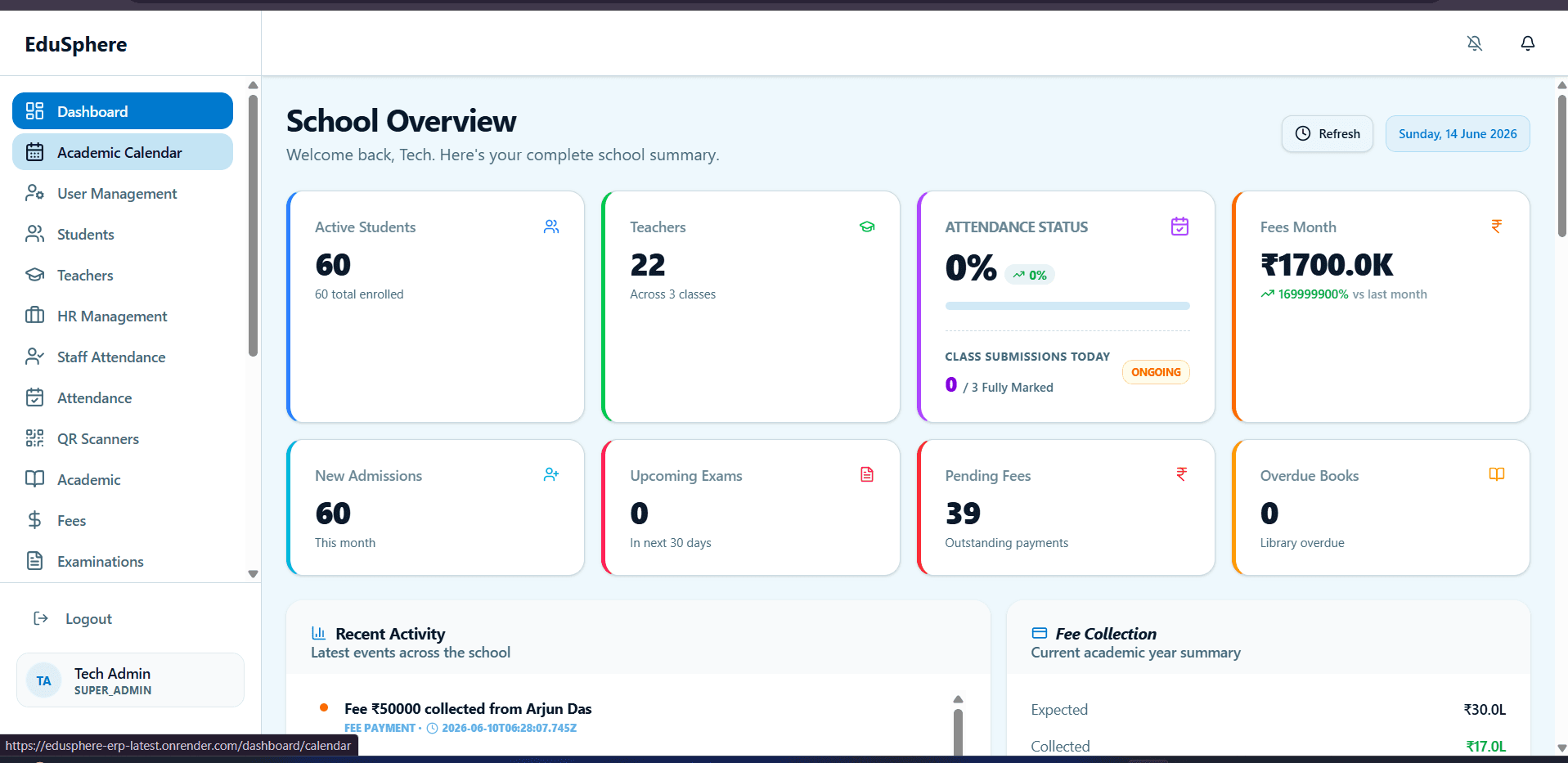 AI School ERP